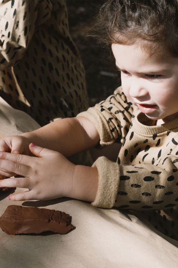 Jess Dress Stones Beige