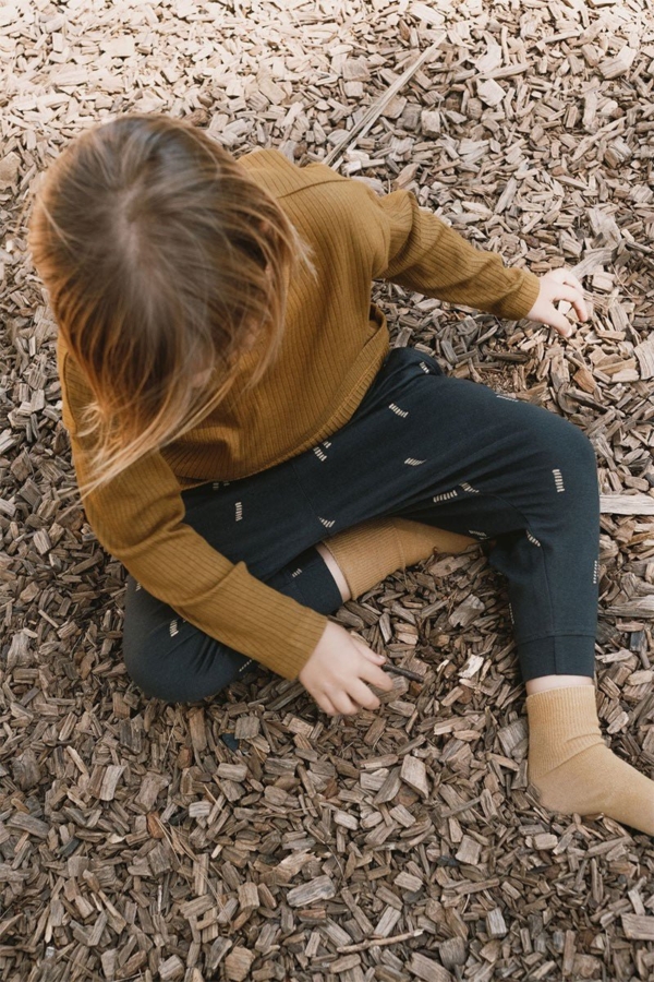 Jabari Pants Kids Minerals Black