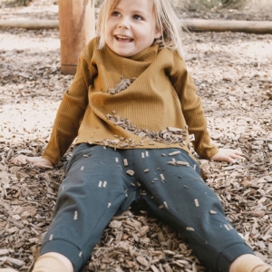 Jabari Pants Kids Minerals Black