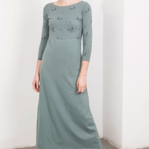 Lara Maxi dress in green
