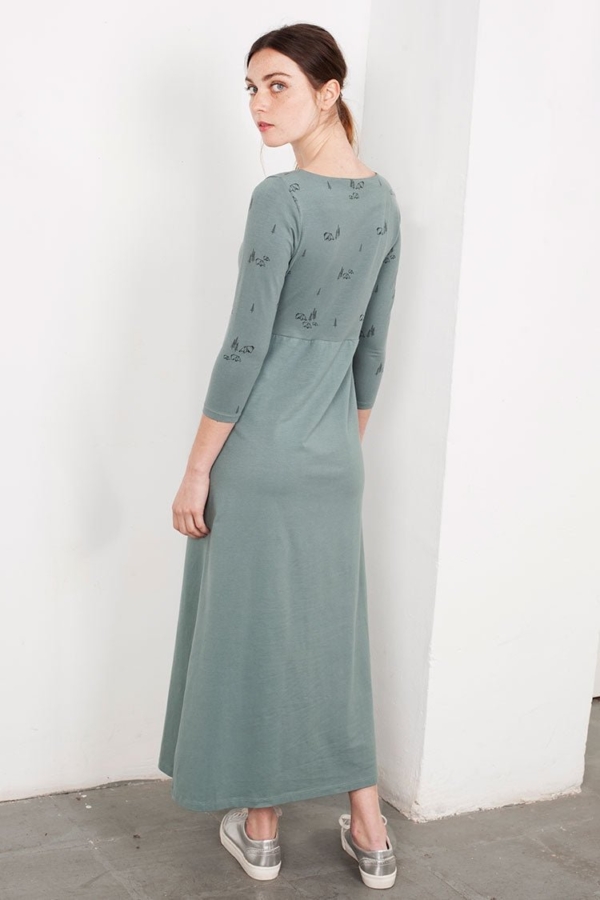 Lara Maxi dress in green