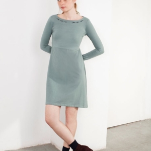 Green Embroidery Lucy dress