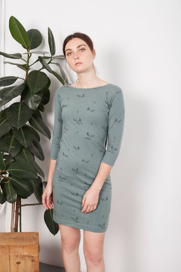 Tight green Leia dress