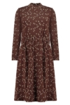 Saura turtleneck dress inbrown