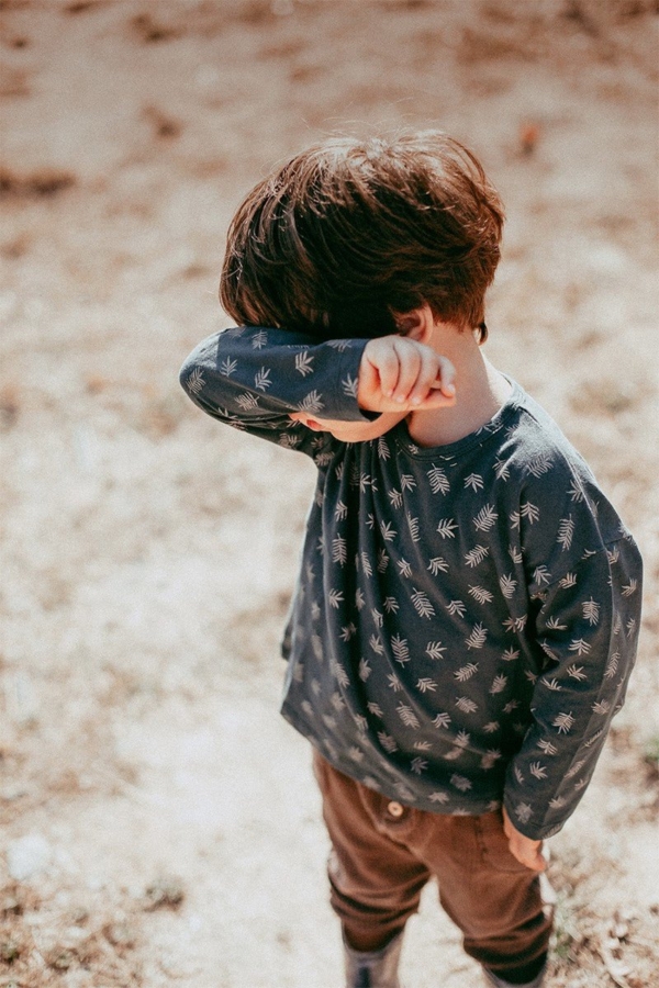 Sohn Unisex long-sleeved T-shirt in blue