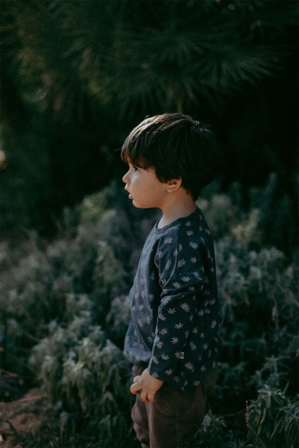 Sohn Unisex long-sleeved T-shirt in blue