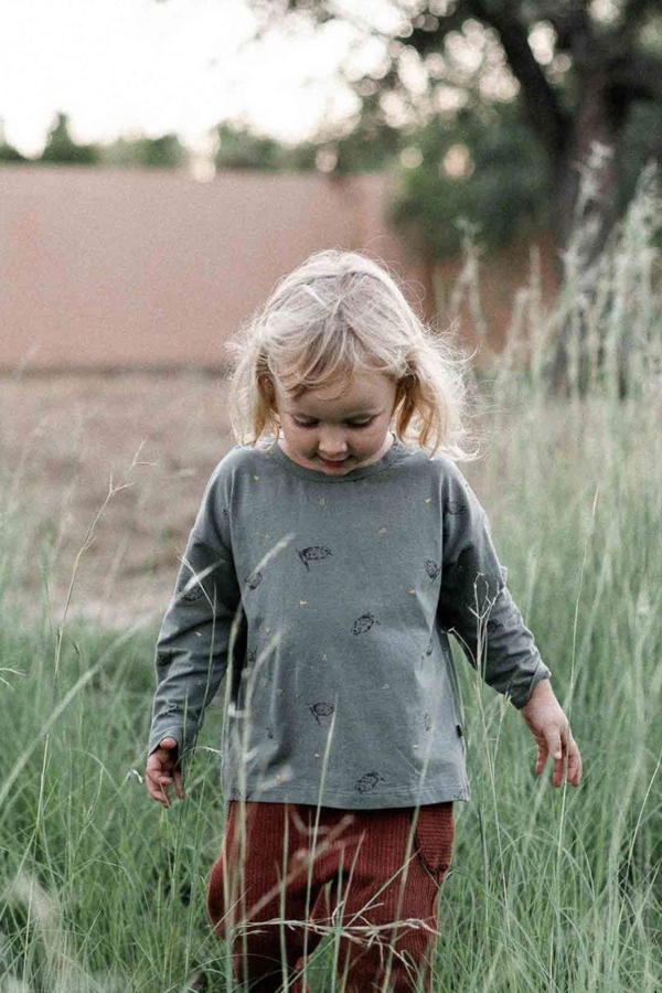 Sohn Unisex long-sleeve T-shirt in green