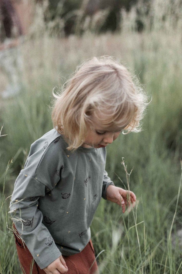 Sohn Unisex long-sleeve T-shirt in green