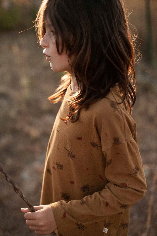 Sohn Unisex long sleeves T-shirt in mustard