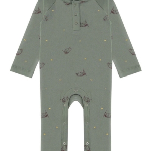 SAEL long sleeves baby jumpsuit in green