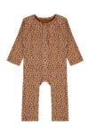 SAEL long sleeves baby jumpsuit in terracotta