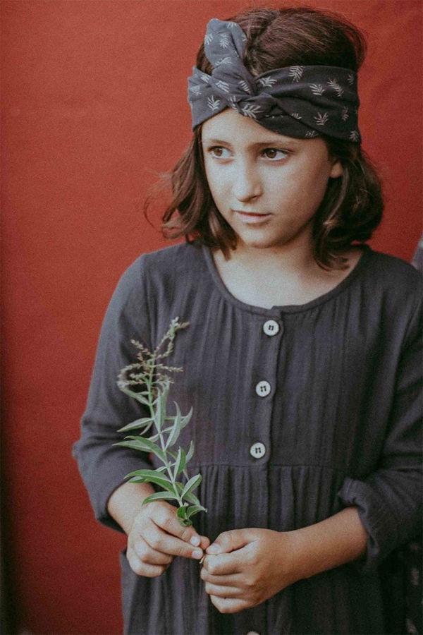 Simone dress with pockets in blue