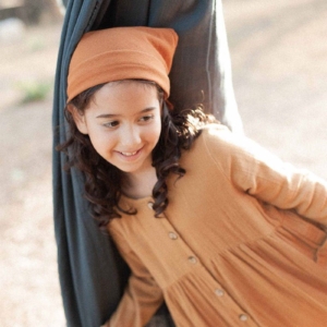 Simone dress with pockets in mustard