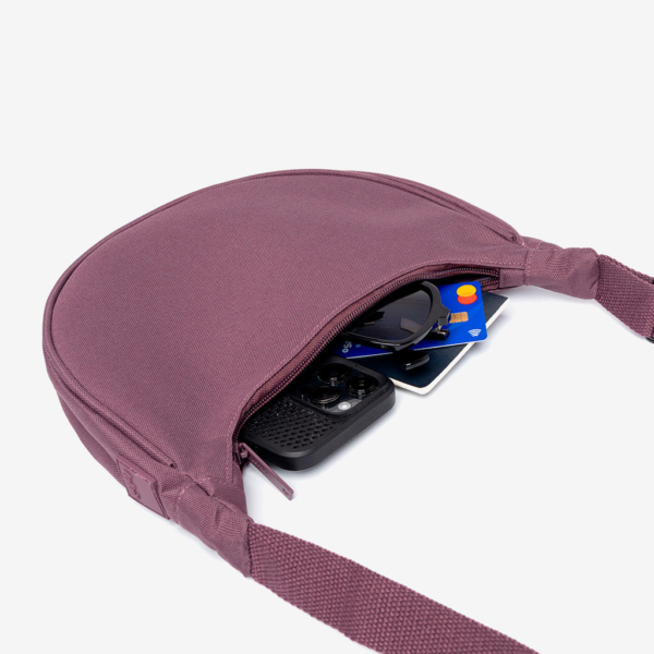 Lua Bag Stripes Maroon