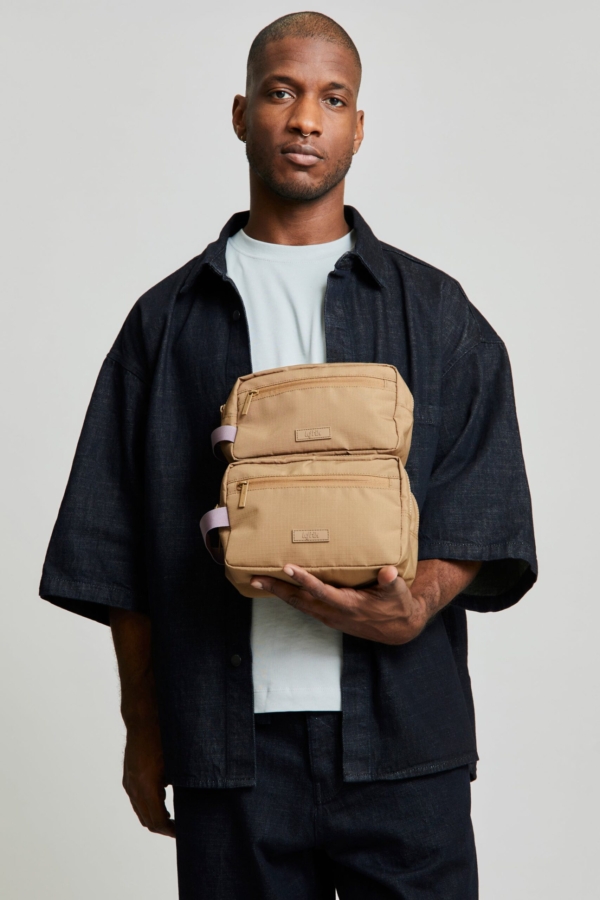 Kei Double Washbag Toffee