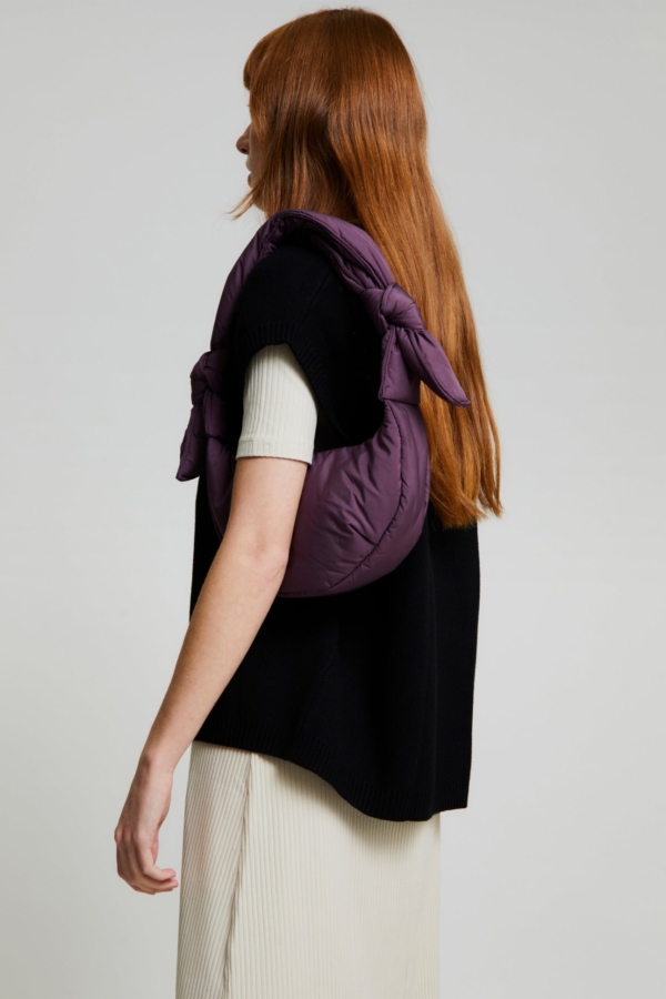 Biwa Micro Bag Plum