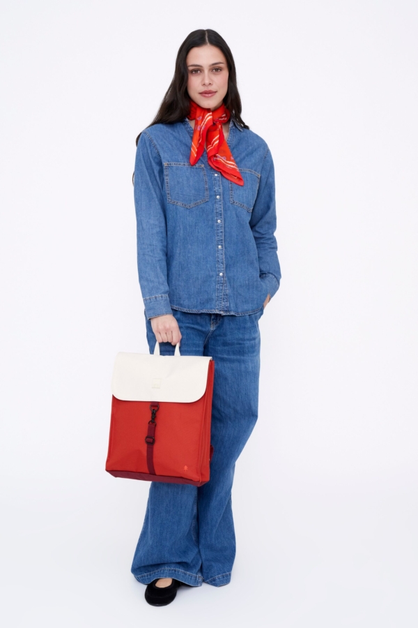 Handy Mini Backpack Cherry Block