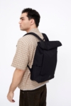 Roll Backpack Black