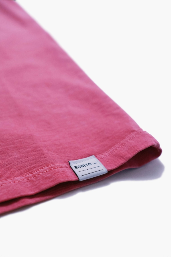 LOVE - Camiseta algodón orgánico - Rosa sandía