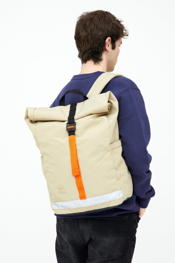 Lars Roll Backpack Stone