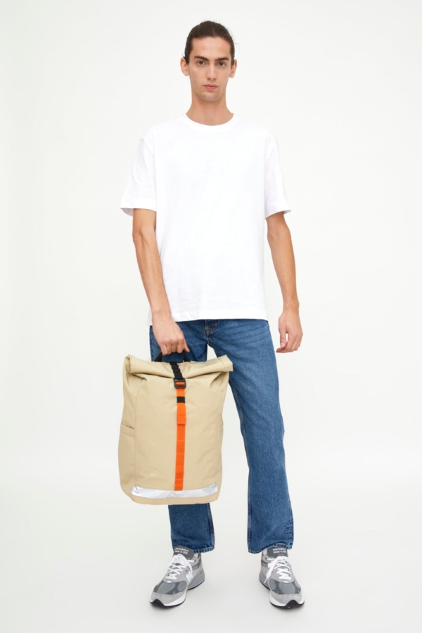 Lars Roll Backpack Stone