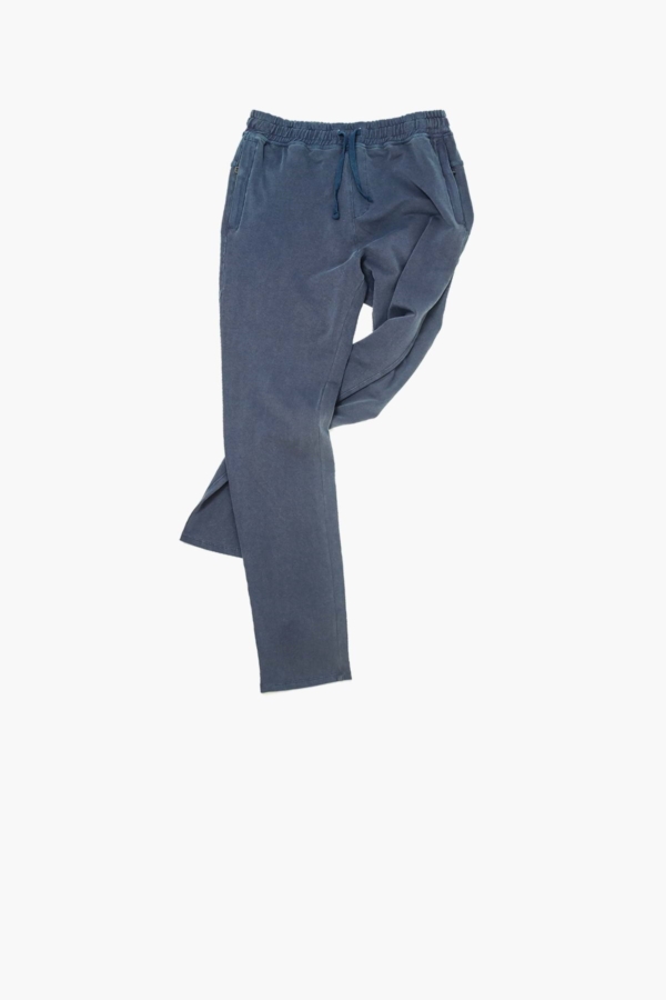 COMFY - Pantalón algodón orgánico - Azul sur