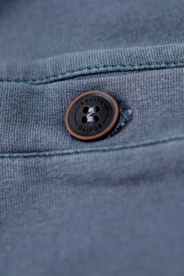 COMFY - Pantalón algodón orgánico - Azul sur