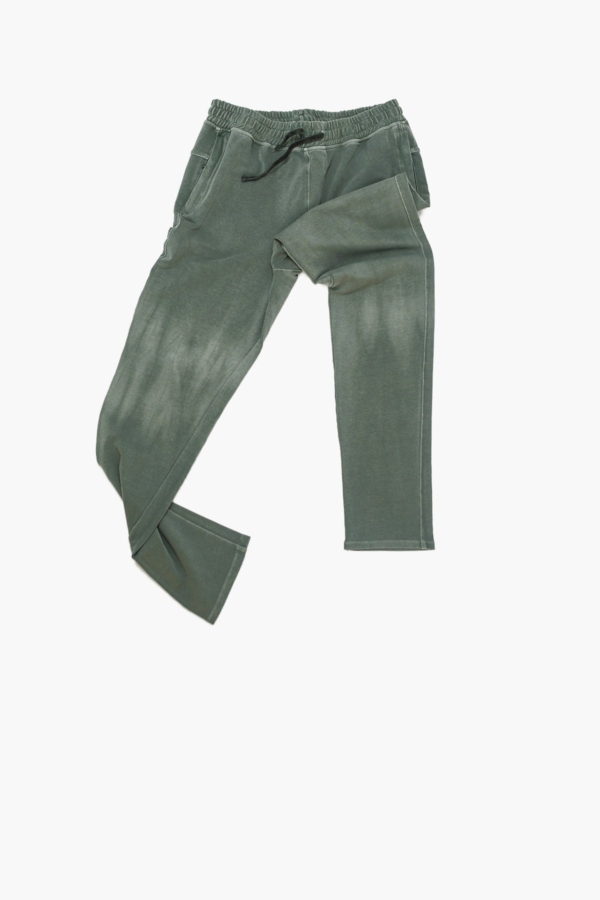 COMFY - Pantalón algodón orgánico - Verde wakame