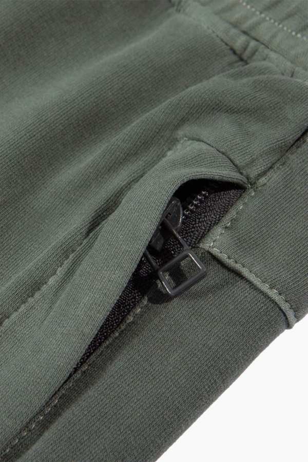 COMFY - Pantalón algodón orgánico - Verde wakame