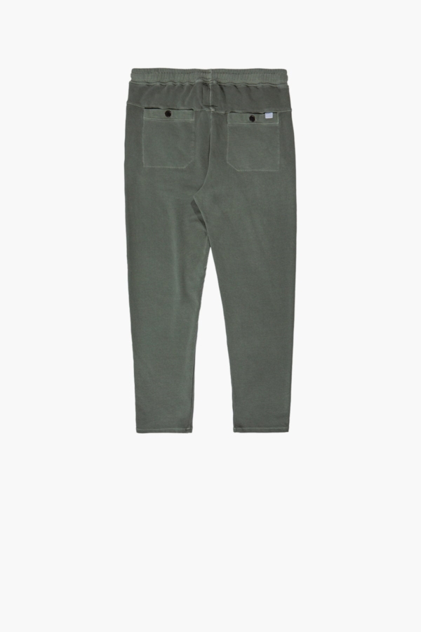 COMFY - Pantalón algodón orgánico - Verde wakame