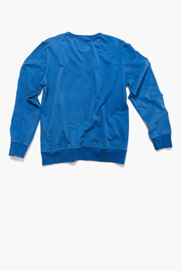 NAUTIC - Sudadera algodón orgánico - Azul mistral
