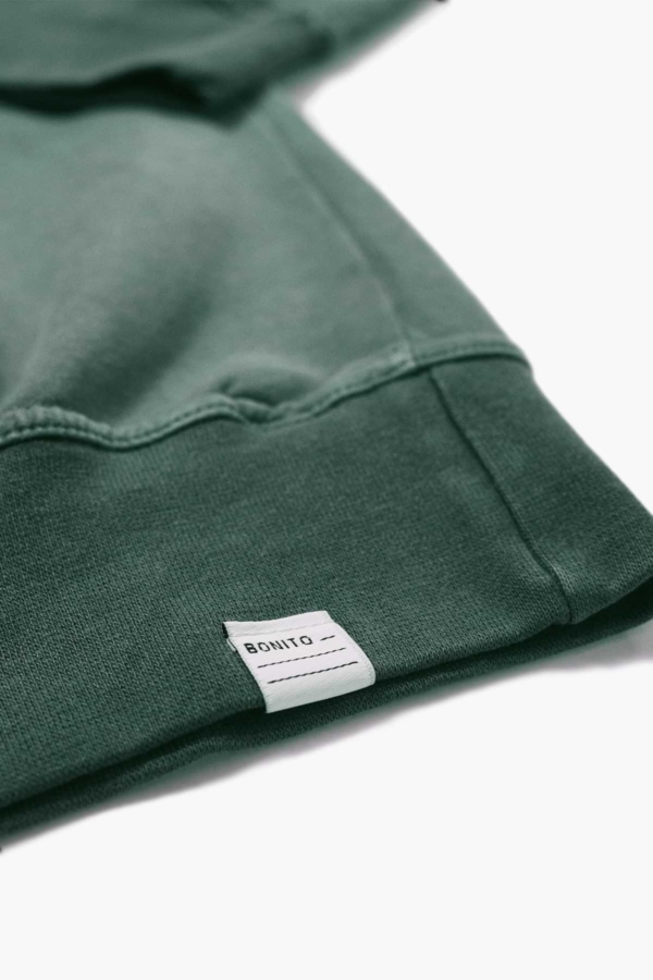 GOOD NEWS - Sudadera algodón orgánico - Verde palmera