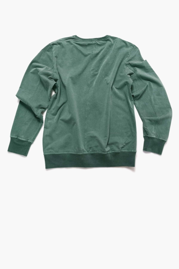 GOOD NEWS - Sudadera algodón orgánico - Verde palmera