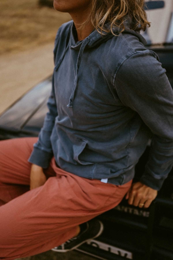 BAJA - Sudadera algodón orgánico - Azul alaska