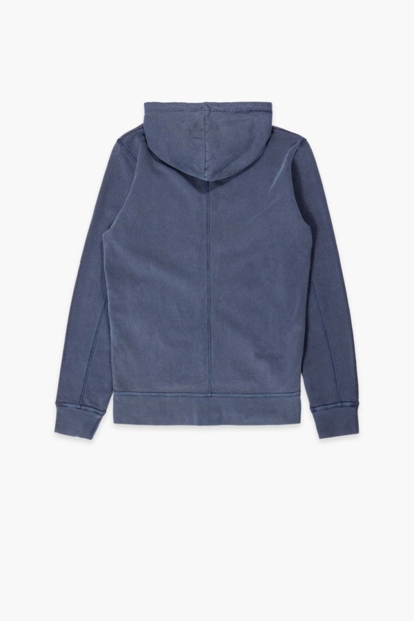 ZIP - Sudadera algodón orgánico - Azul sur