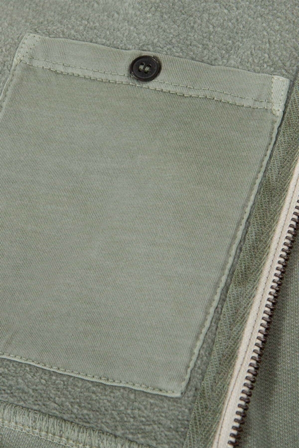 KANGAROO - sudadera slgodón orgánico - Verde arrecife