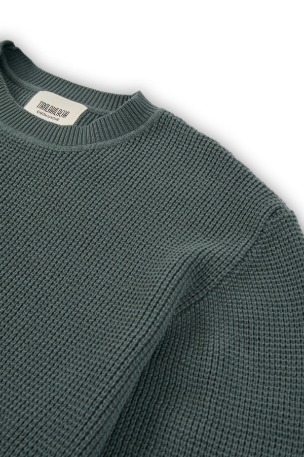 Jersey Tam azul hortensia en algodón orgánico