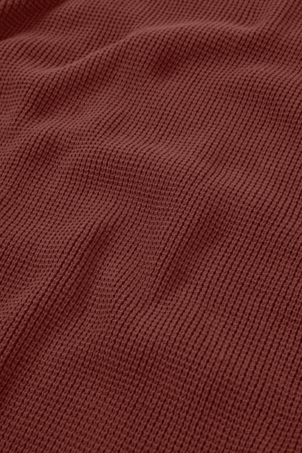 Jersey Tam granate Grosella en algodón orgánico