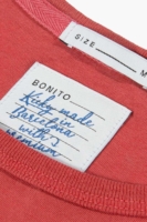 GO NOW - Camiseta algodón orgánico Pima - Rojo babor