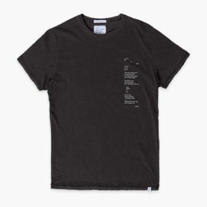 POEM - Camiseta algodón orgánico - Negro erizo