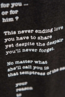 POEM - Camiseta algodón orgánico - Negro erizo