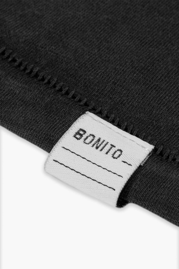 POEM - Camiseta algodón orgánico - Negro erizo