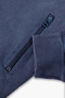 ZIP - Sudadera algodón orgánico - Azul sur