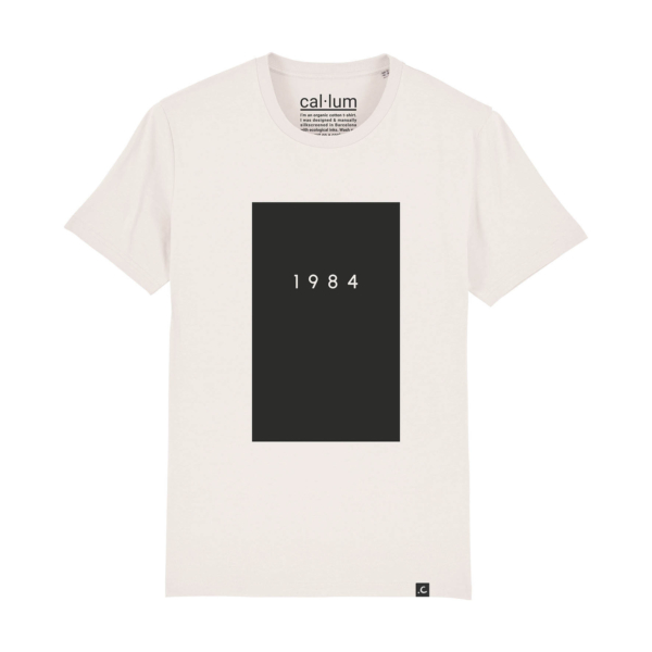 1984 organic unisex t-shirt