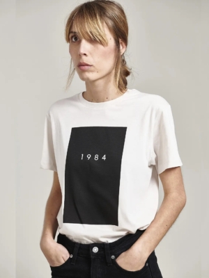 1984 organic unisex t-shirt