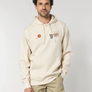 Basketball Organic Unisex Hoodie