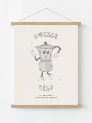 Buenos Días Art Print