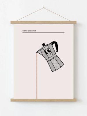Coffee & Kindness Pt.1 Art Print
