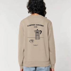 Coffee Lovers Club Organic Unisex Sweatshirt