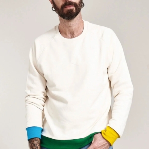 COLOURFUL CUFFS organic unisex sweatshirt